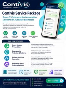 Contivis - Smart IT, Cyberseucrity & Automation Soluations for Australian Business 澳洲企業嘅智能 IT、網絡安全及自動化解決方案